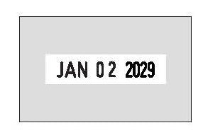 PROFESSIONAL SELF INKING DATE STAMP